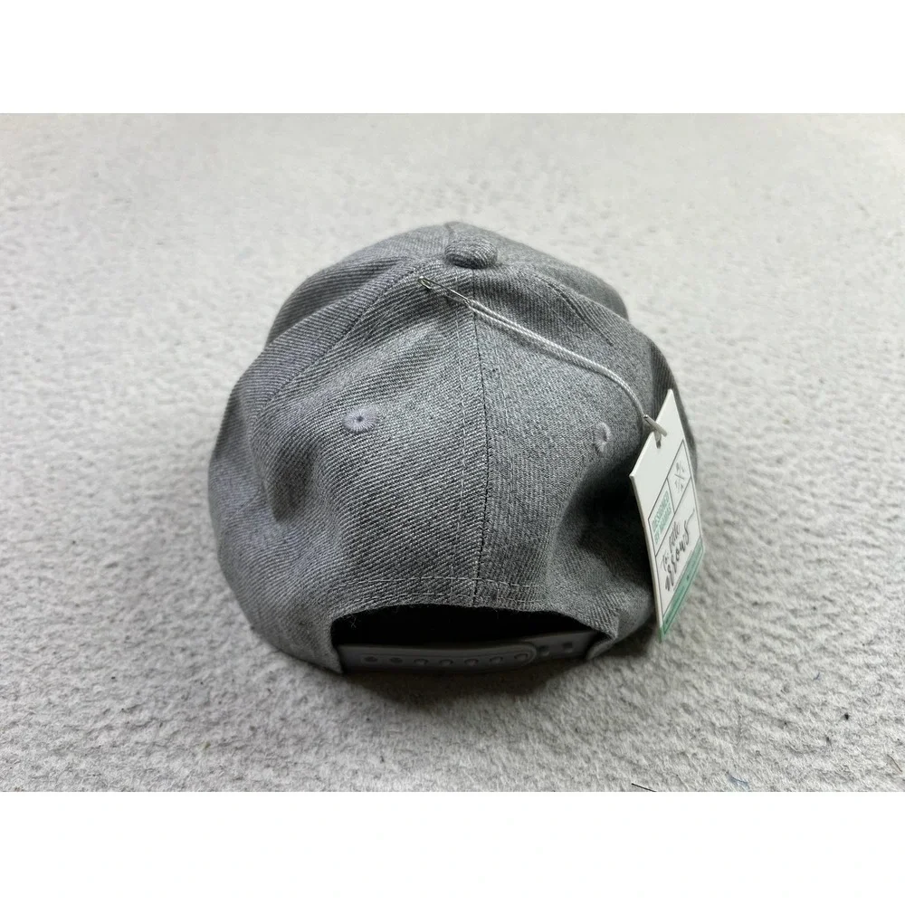 To‎ Little Arrows Hat Cap Snap Back Youth One Size Heather Gray Patch Flat Bill